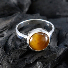Araya Contemporary Brown Solitaire Ring