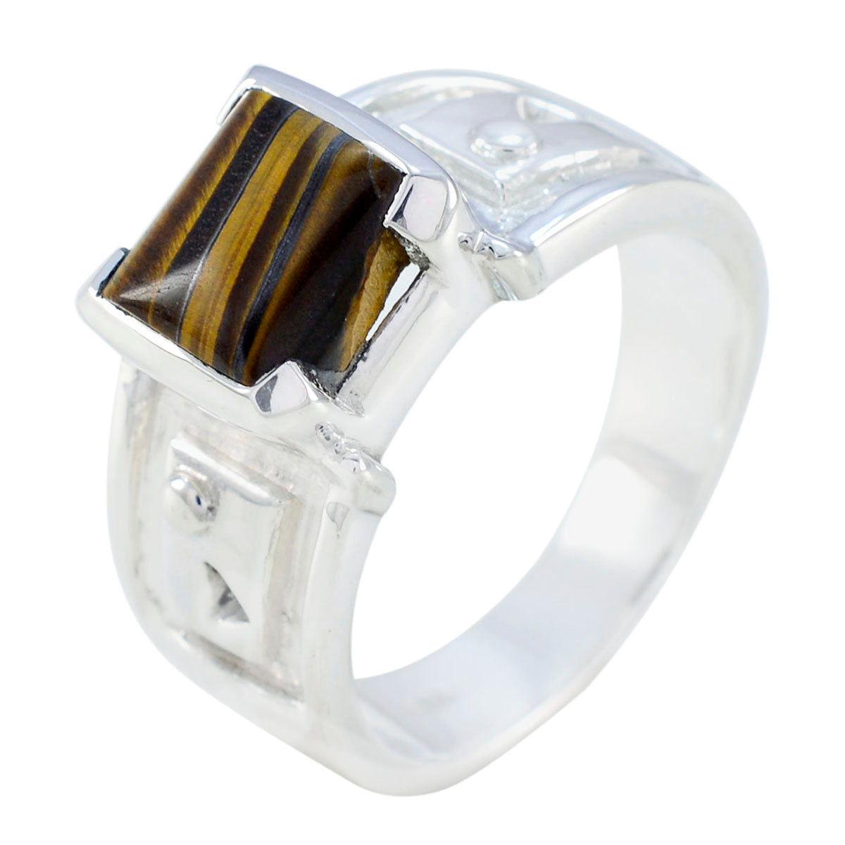 Alina Trendy Brown Solitaire Ring
