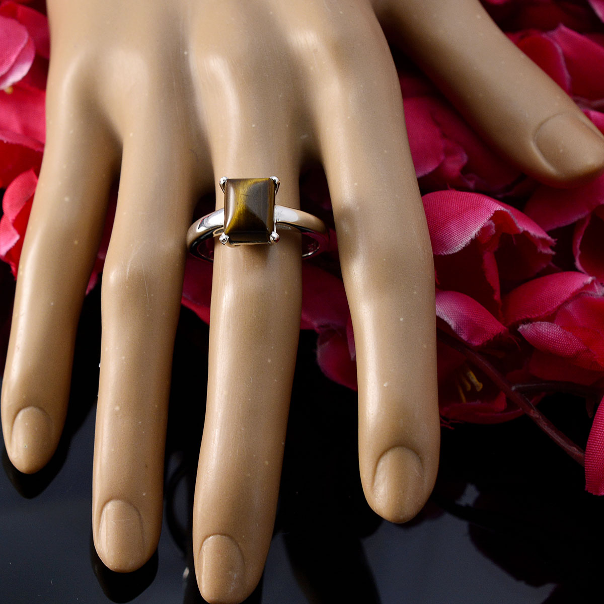 Claire Fairytale Brown Solitaire Ring