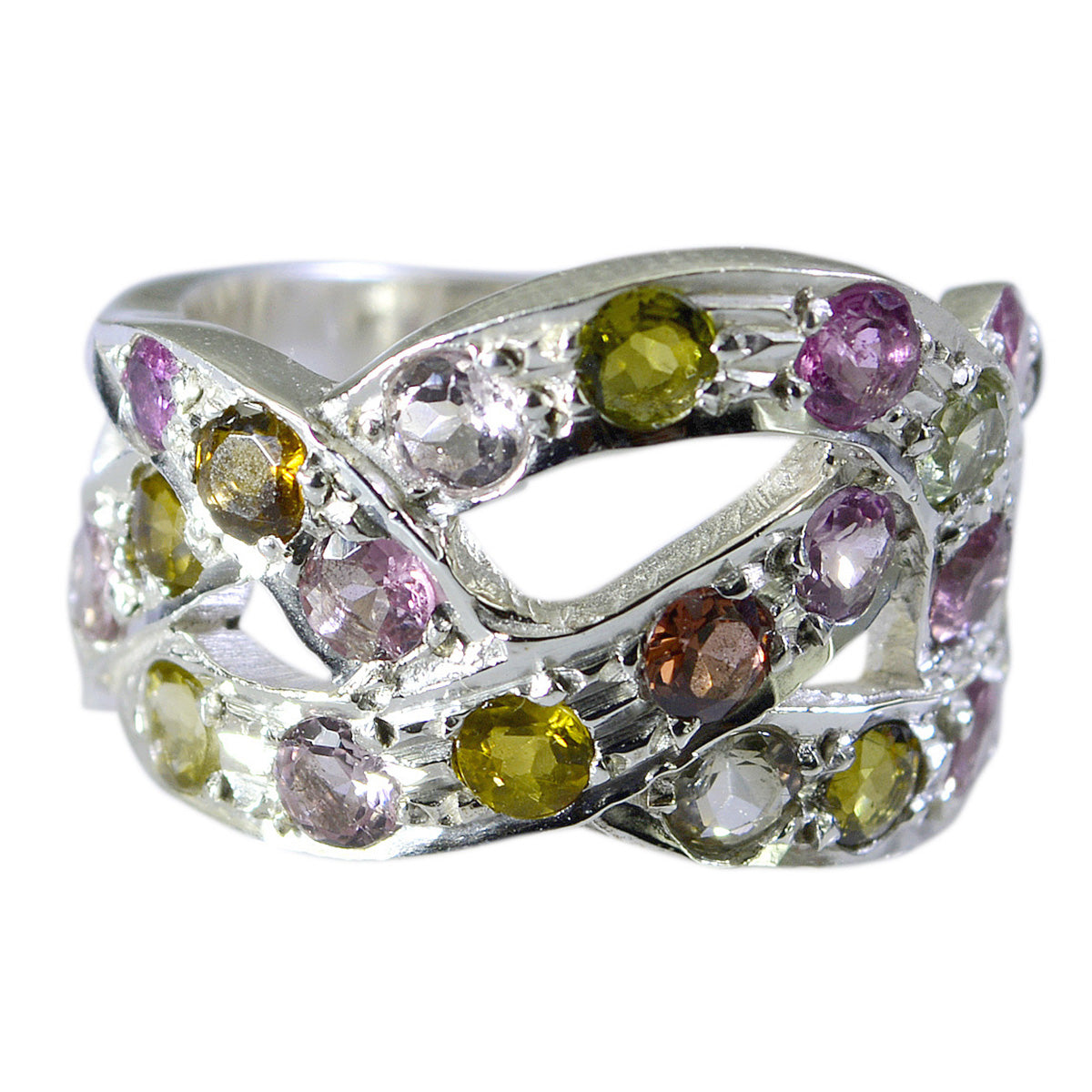 Sofía Feminine multicolor multiple Ring