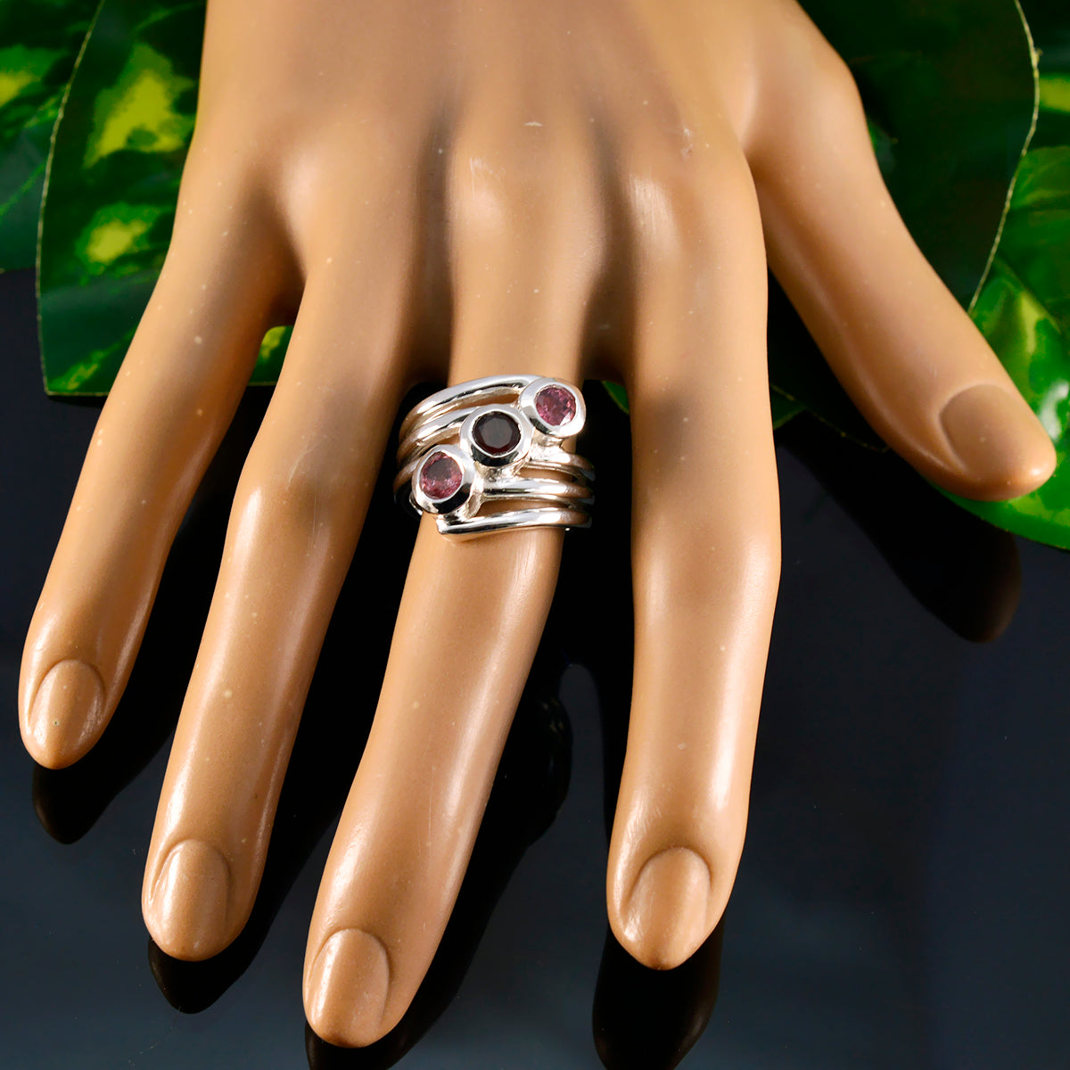Angel Modern multicolor Trilogy Ring