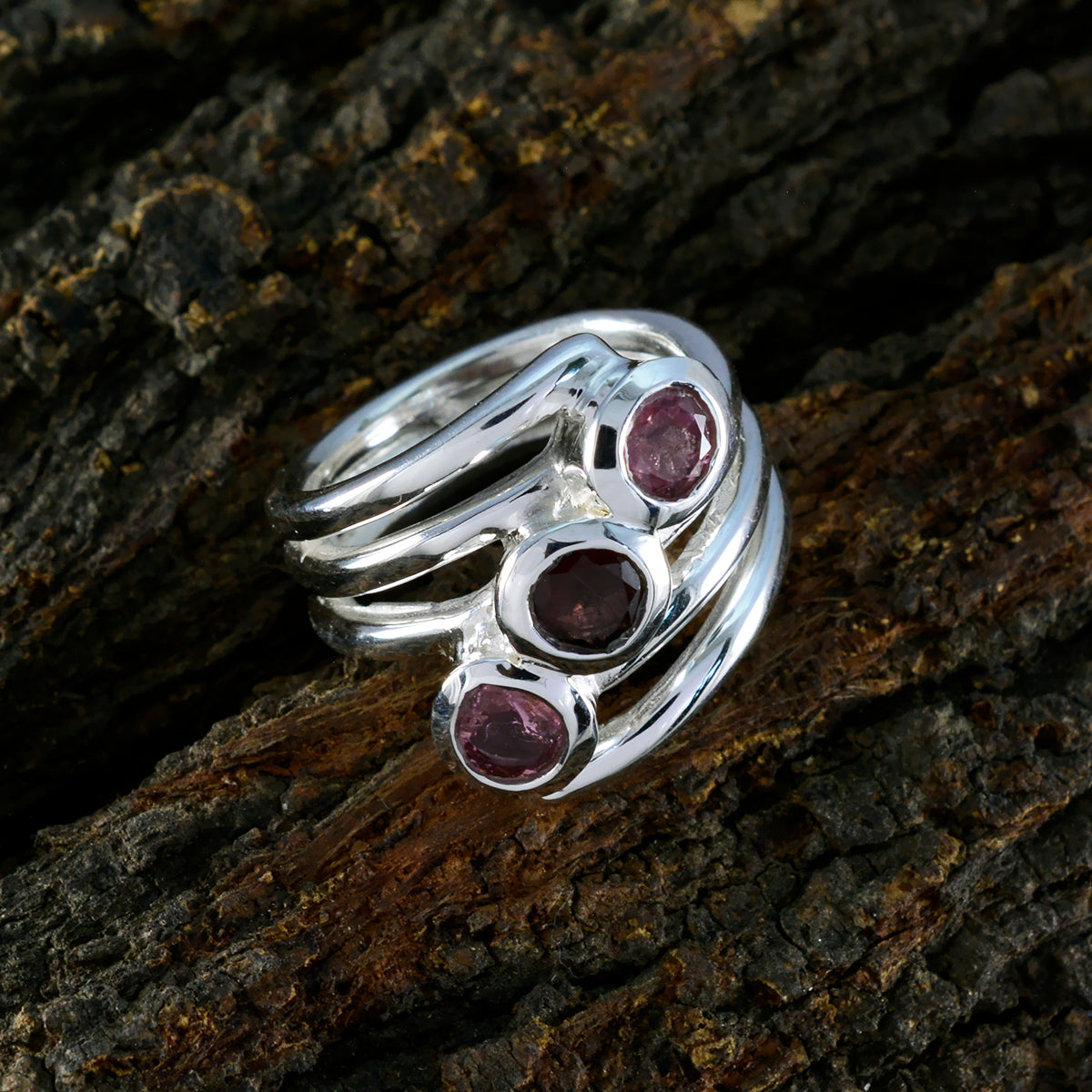 Angel Modern multicolor Trilogy Ring