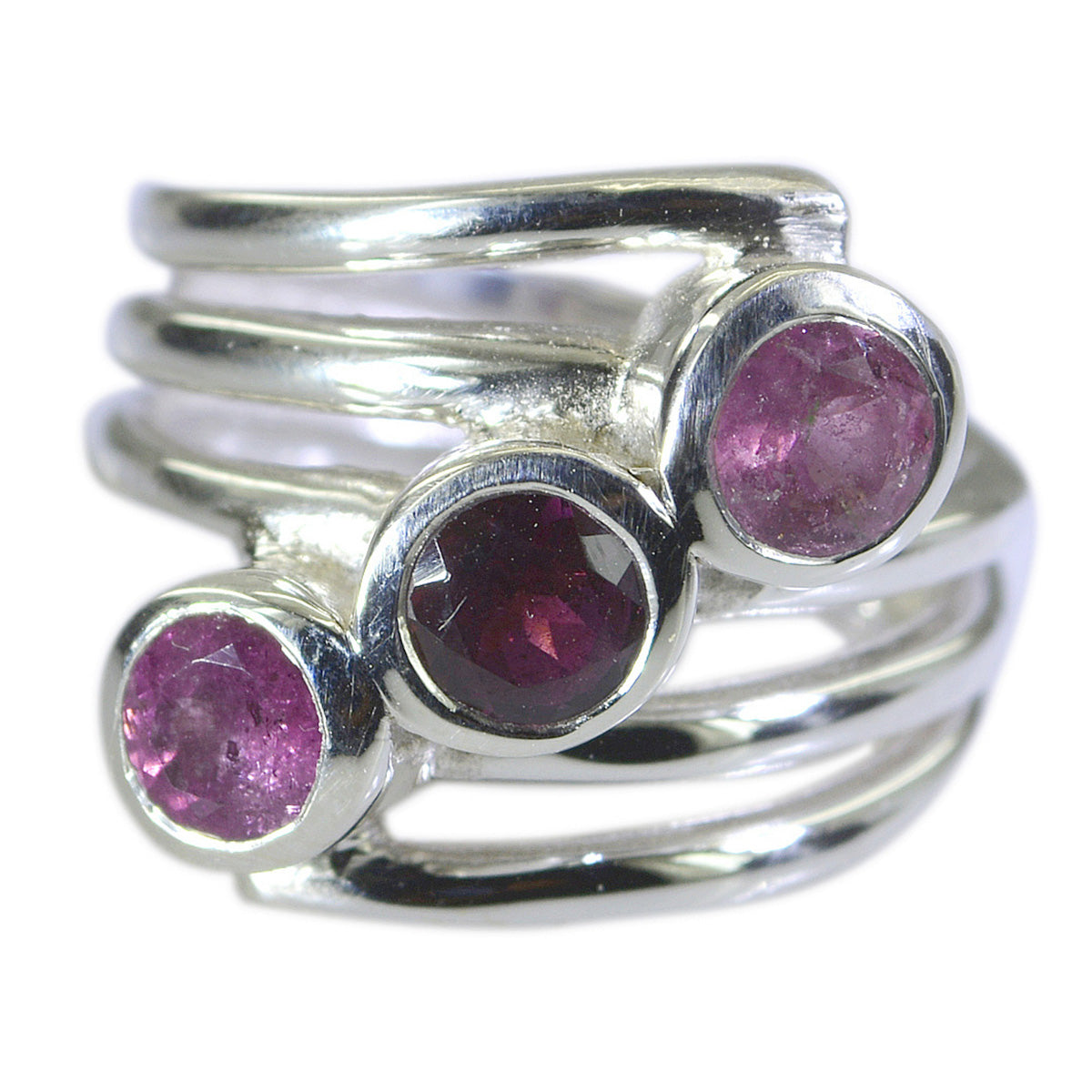 Angel Modern multicolor Trilogy Ring