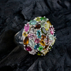 Aaliyah Artisan multicolor multiple Ring