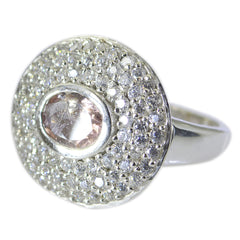 Ivana Abstract multicolor Halo Ring