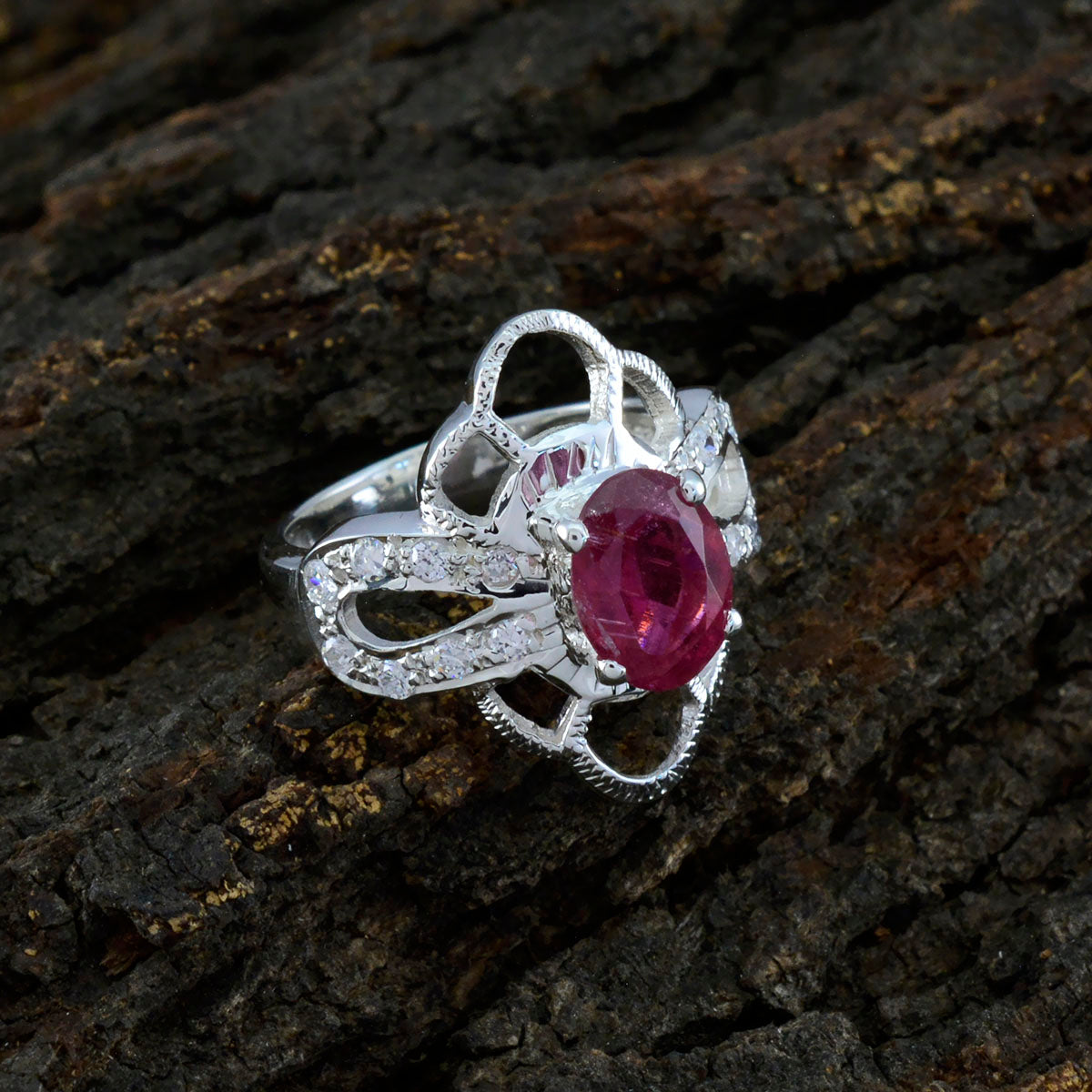 Paula Boho multicolor Halo Ring