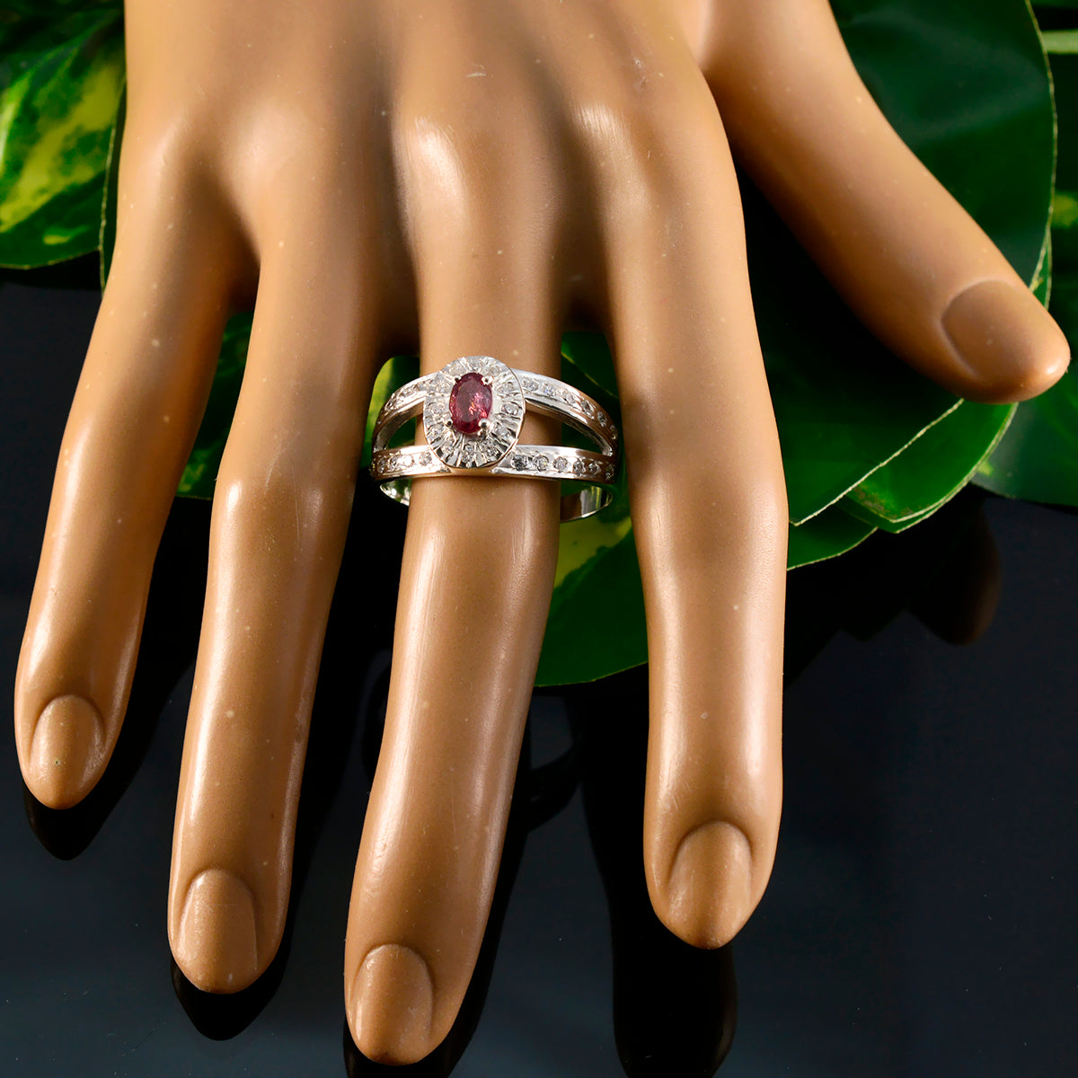 zazlle Romantic multicolor Halo Ring