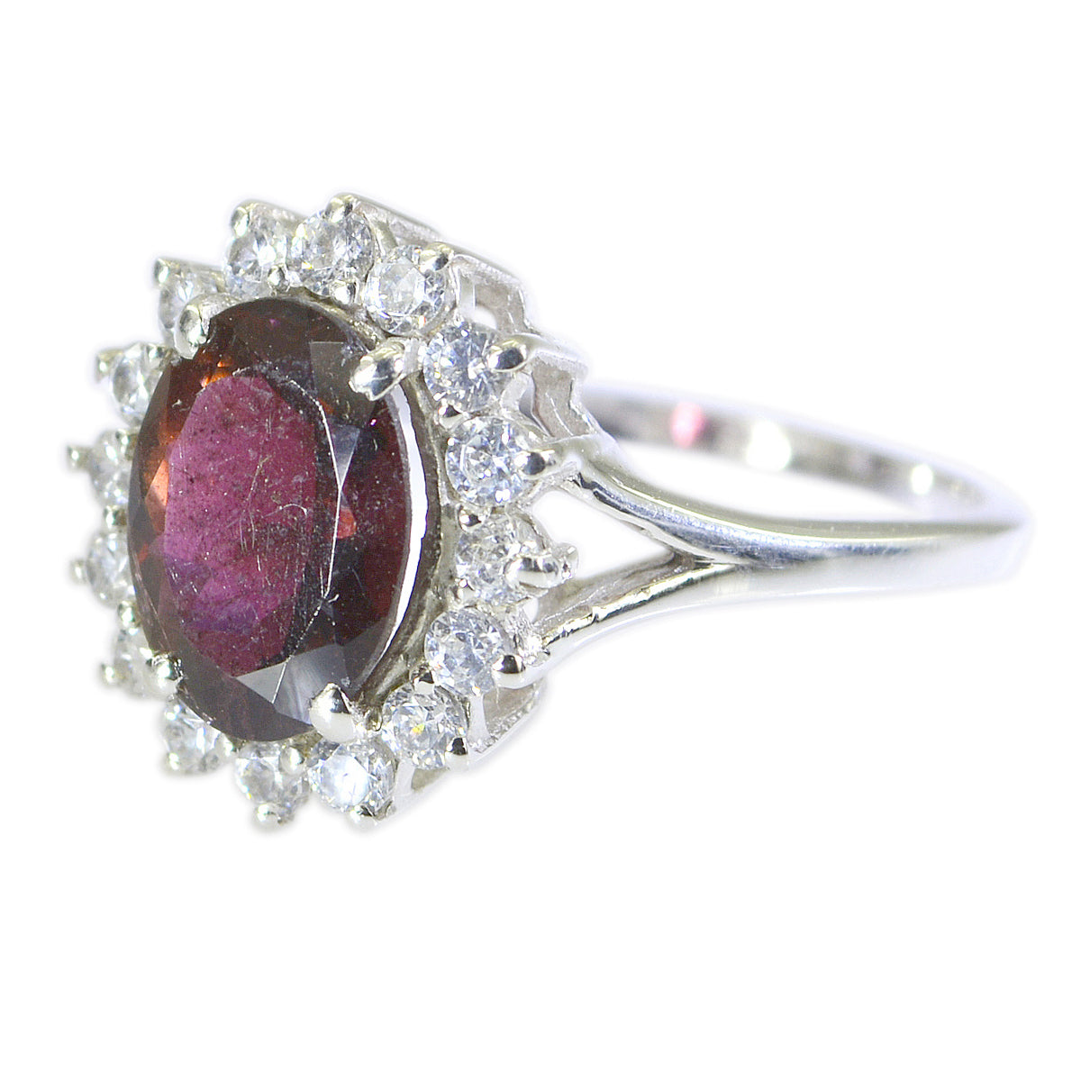 Paula Artisan multicolor Halo Ring