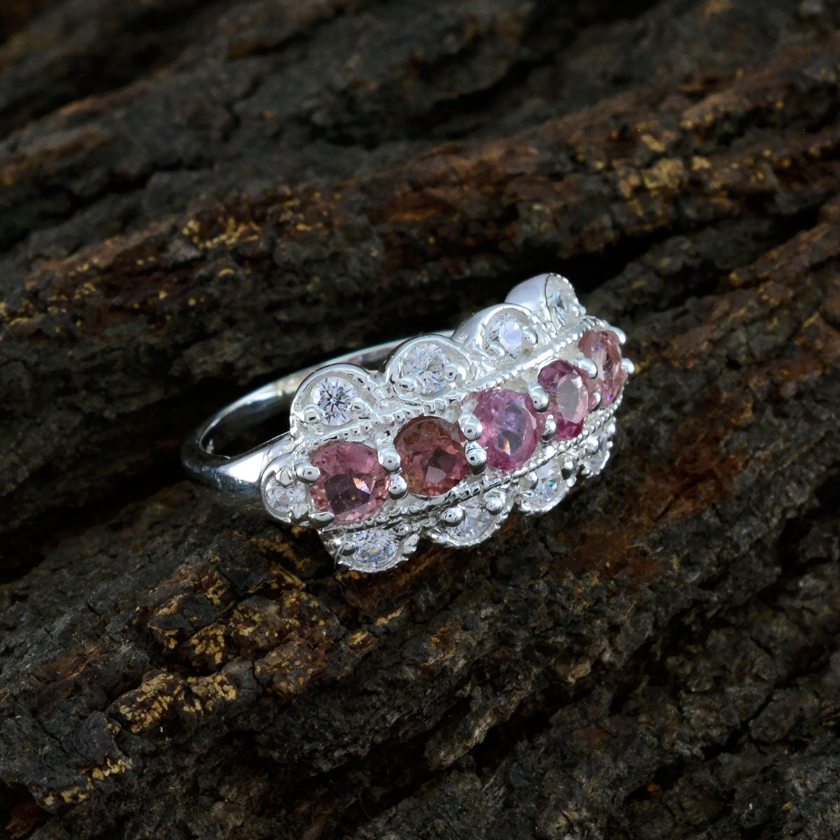 Eleanor Glamorous multicolor multiple Ring