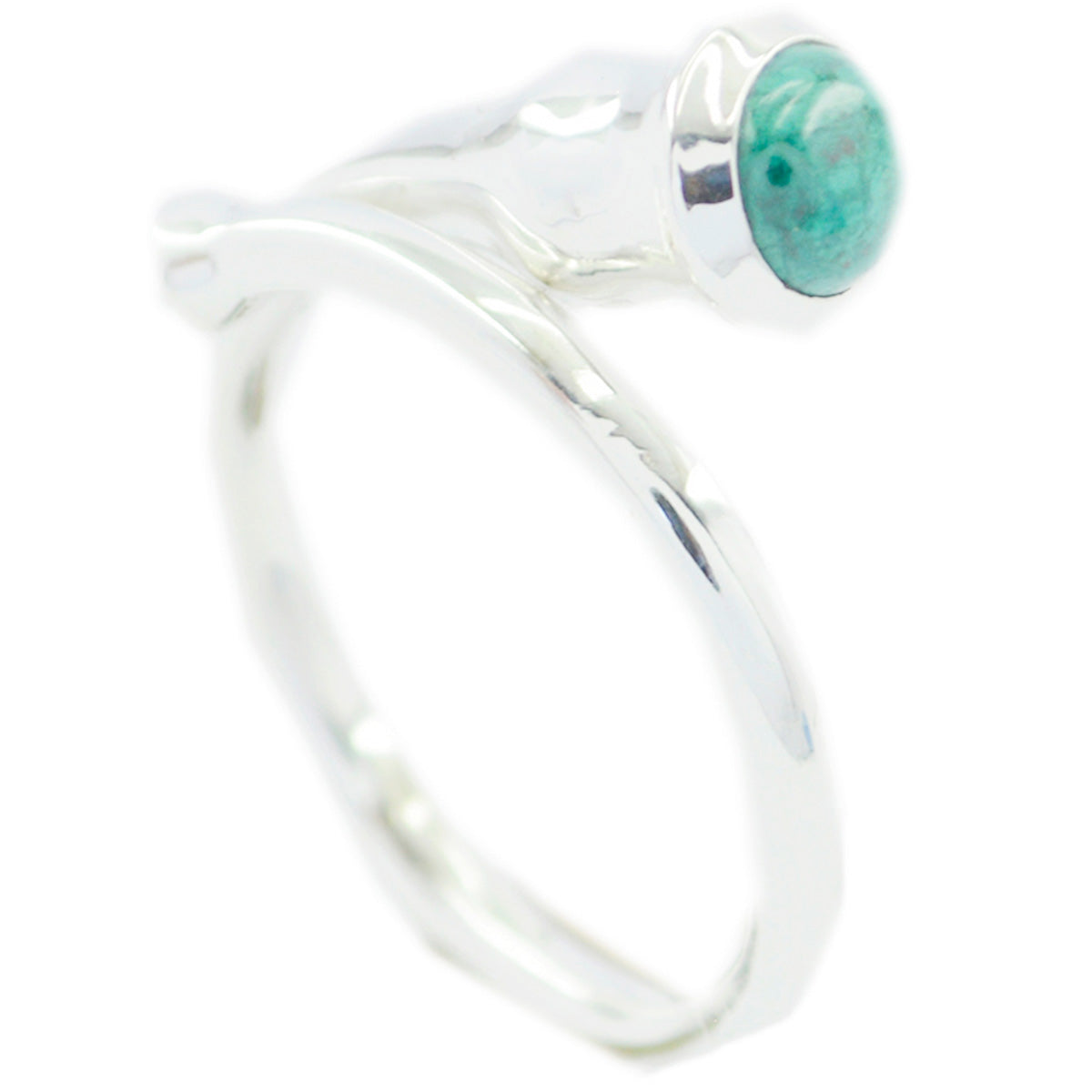 Florencia Trendy Turquoise Solitaire Ring