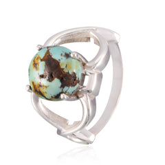 zazlle Modern Turquoise Solitaire Ring