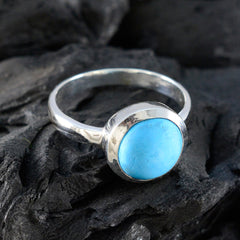Ana Abstract Turquoise Solitaire Ring
