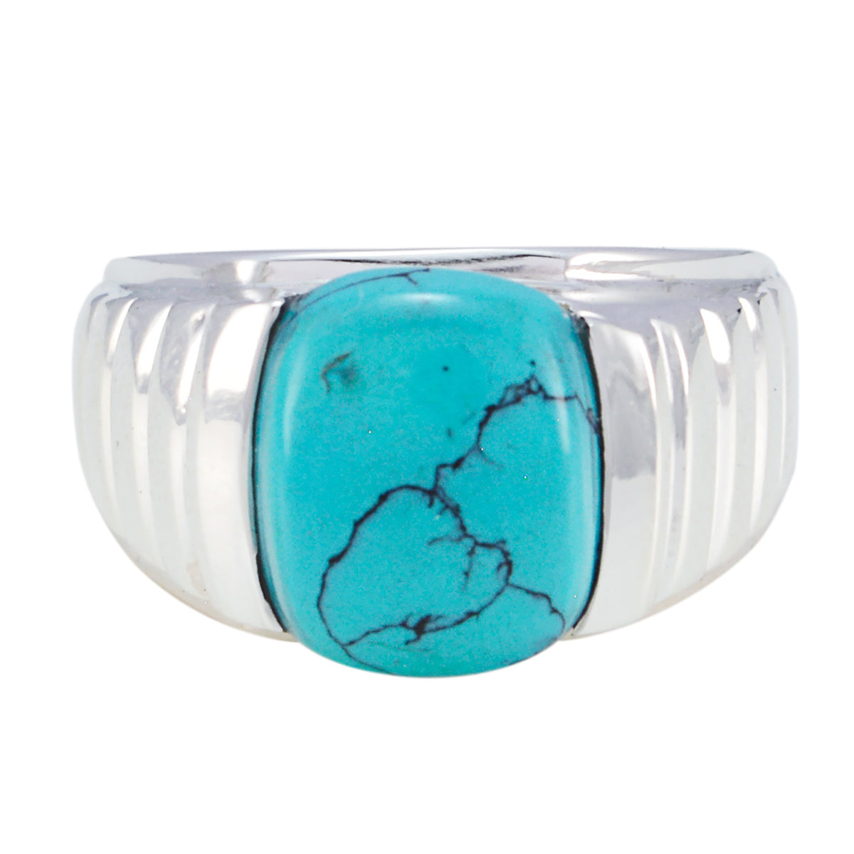 Antonia Armor Turquoise Solitaire Ring Turquoise Blue