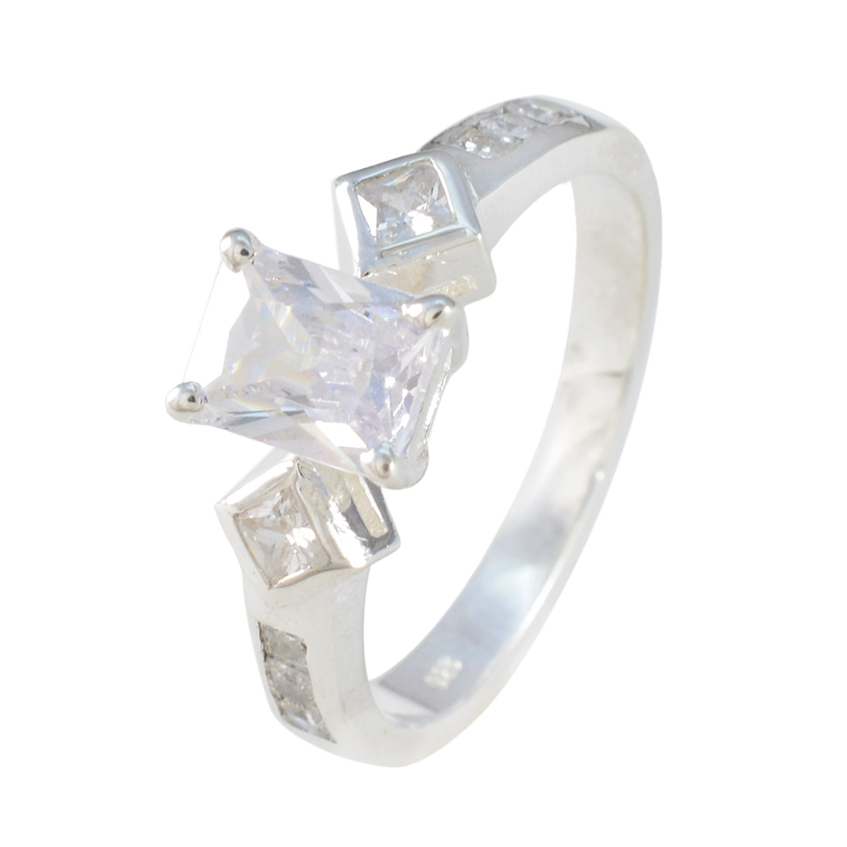 Olivia Boho White Halo Ring