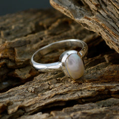Jia Sophisticated White Solitaire Ring