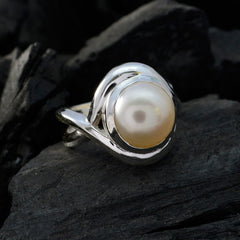 Sofia Glamorous White Solitaire Ring