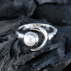 Lucy Moon & Sun White Solitaire Ring