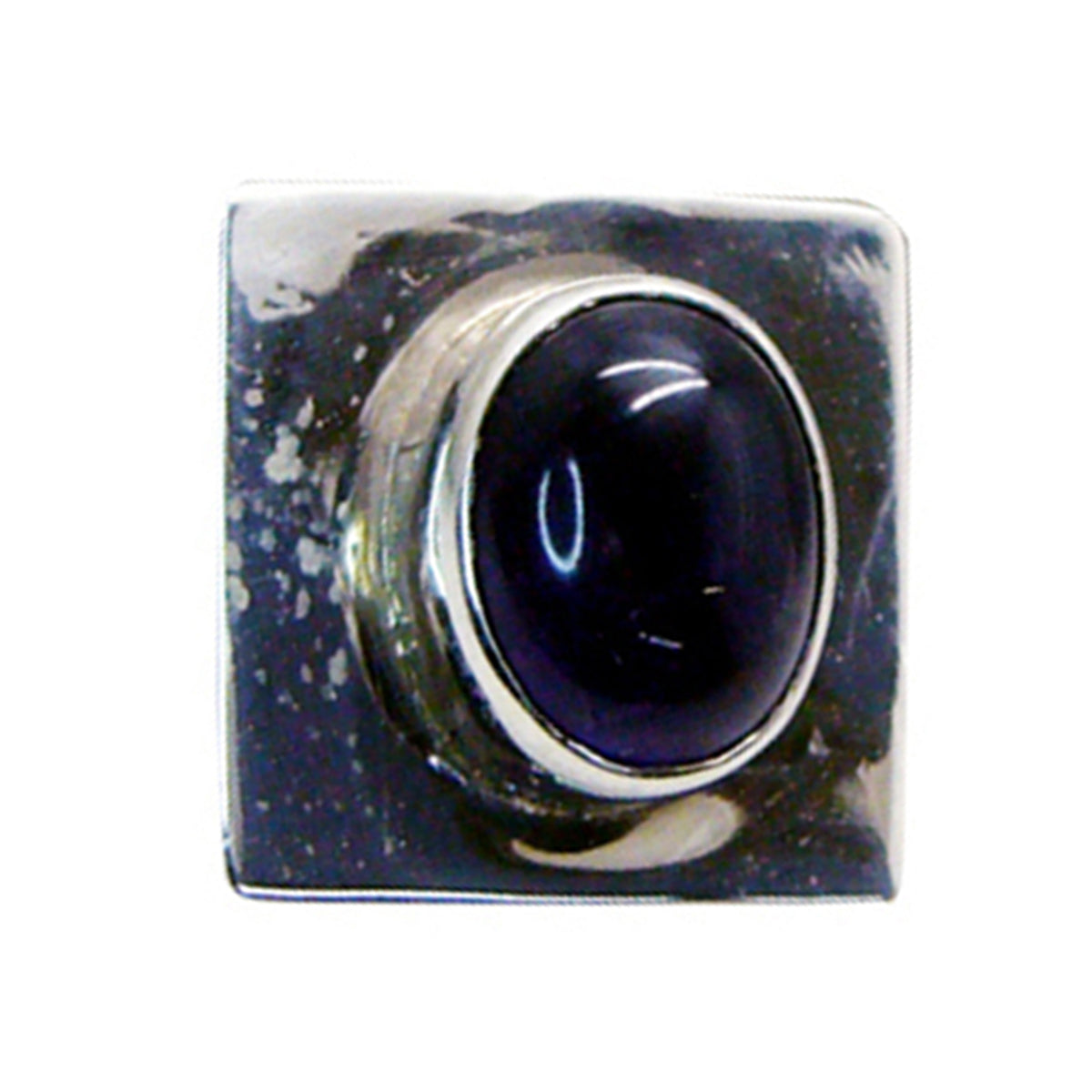 Agustina Black Pendant with Unique Gemstone Accent Black Onyx Black Black