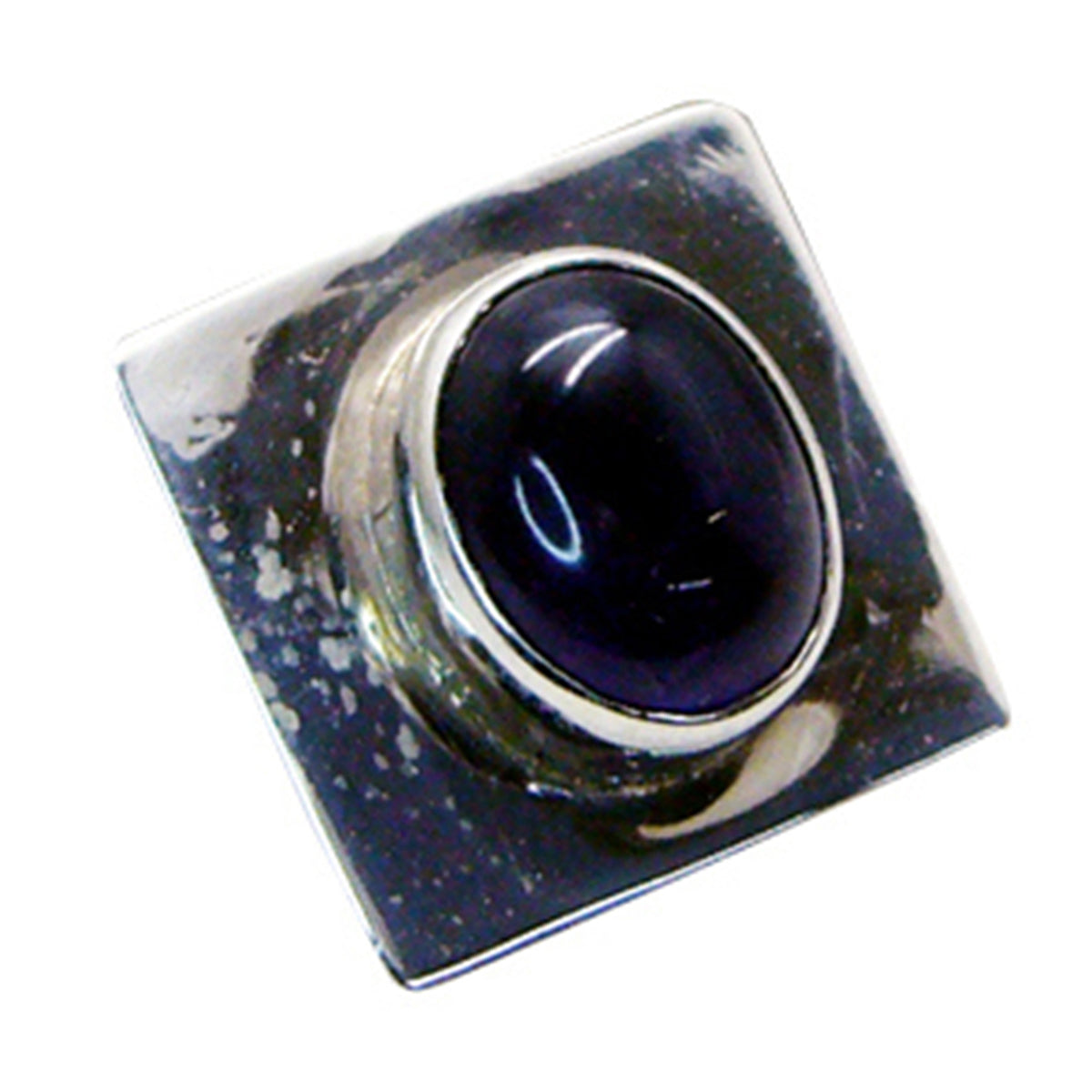 Agustina Black Pendant with Unique Gemstone Accent