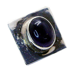 Agustina Black Pendant with Unique Gemstone Accent