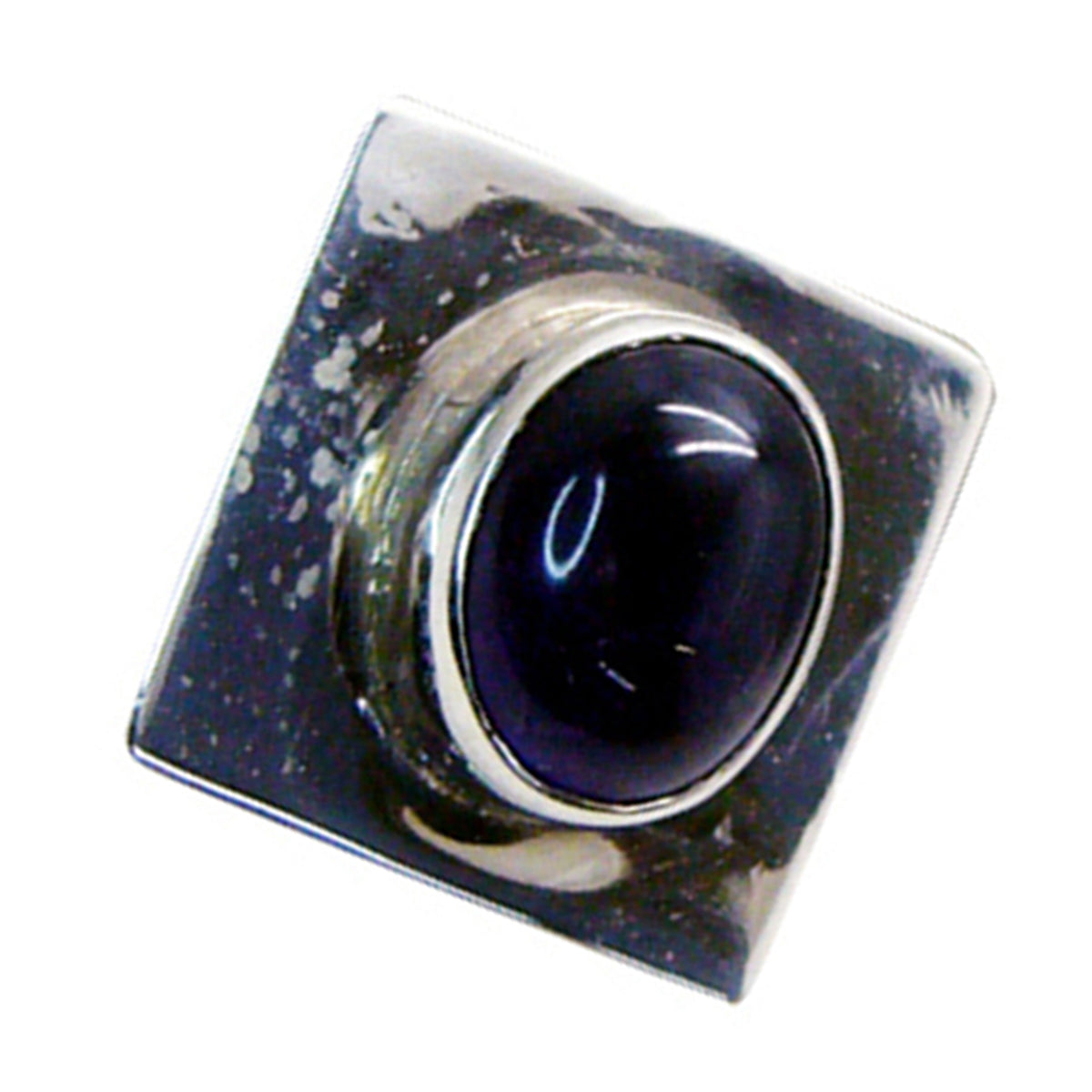Agustina Black Pendant with Unique Gemstone Accent