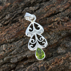Aurora Green Pendant Art Deco - Stylish Gemstone Jewelry