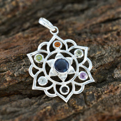 Marie Classic Gemstone Pendant for Everyday Elegance