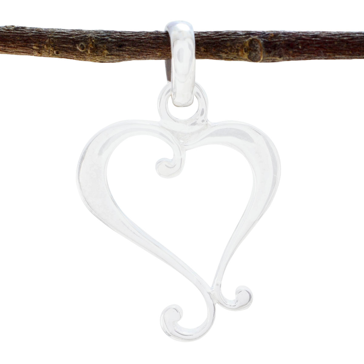 Constanza Plain Graceful Delicate Pendant