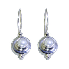 Kennedy Elegant White Dangle Earrings for Any Occasion Pearl White Dangle
