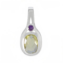 Isabella Featherlight Pendant Necklace with Gemstone Detail