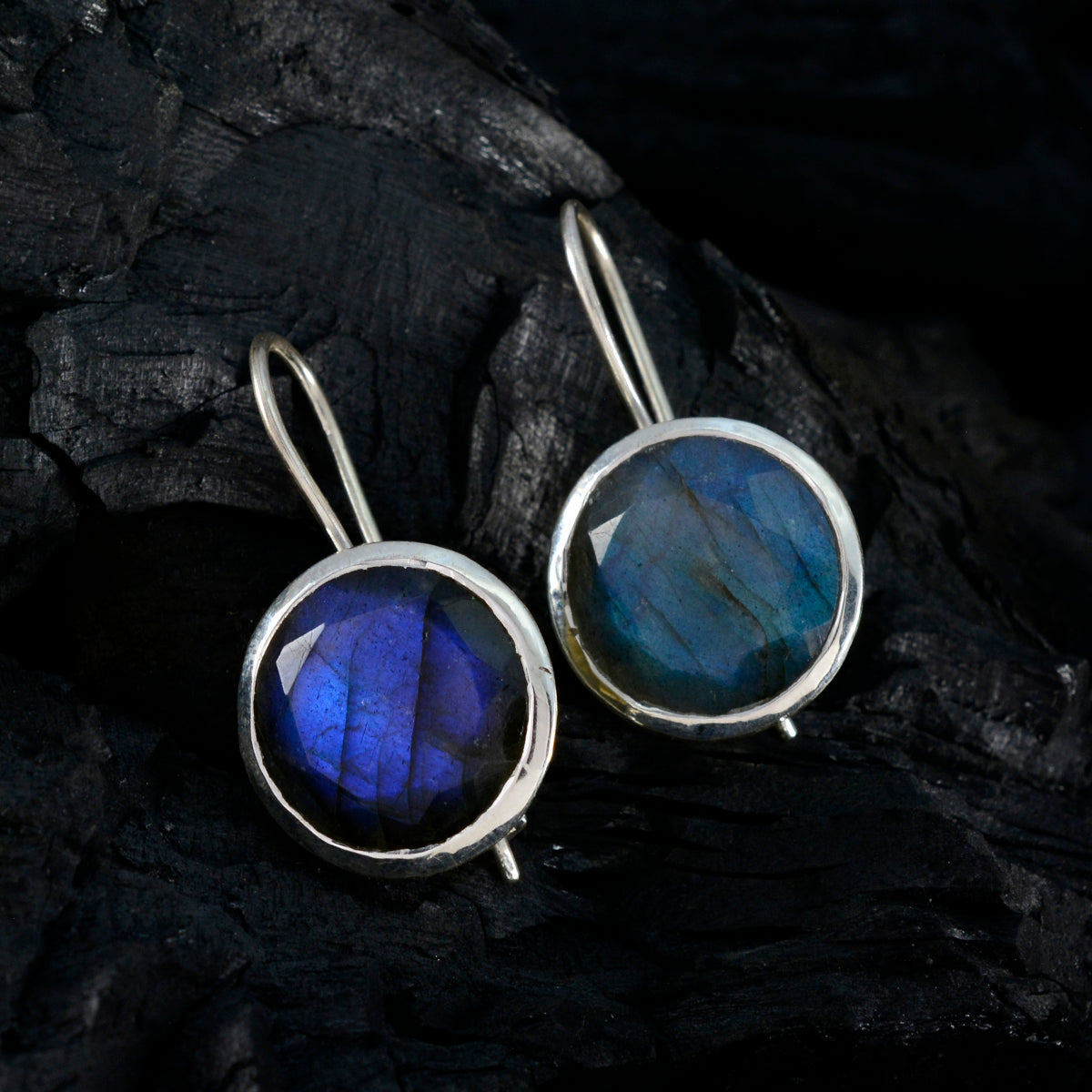 Genesis Grey Dangle Earrings for Everyday Glam
