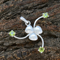 Ines Green Gemstone Pendant for Everyday Elegance