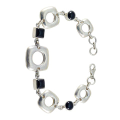 Isabella Black Links Bracelet for Stylish Accessories
