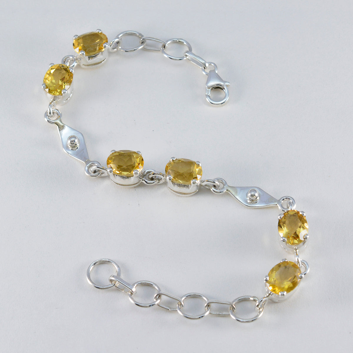 Ellie Gift Slim Yellow Links Bracelet