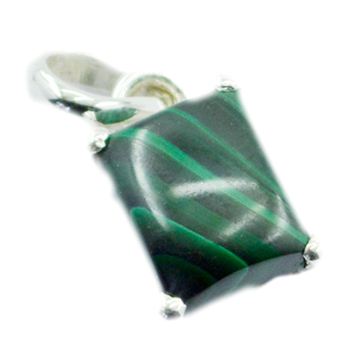 Olivia Green Pendant - Elegant Gemstone Jewelry Piece