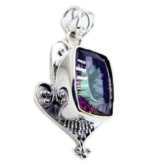 Kennedy multicolor Rope-Wire Statement Pendant