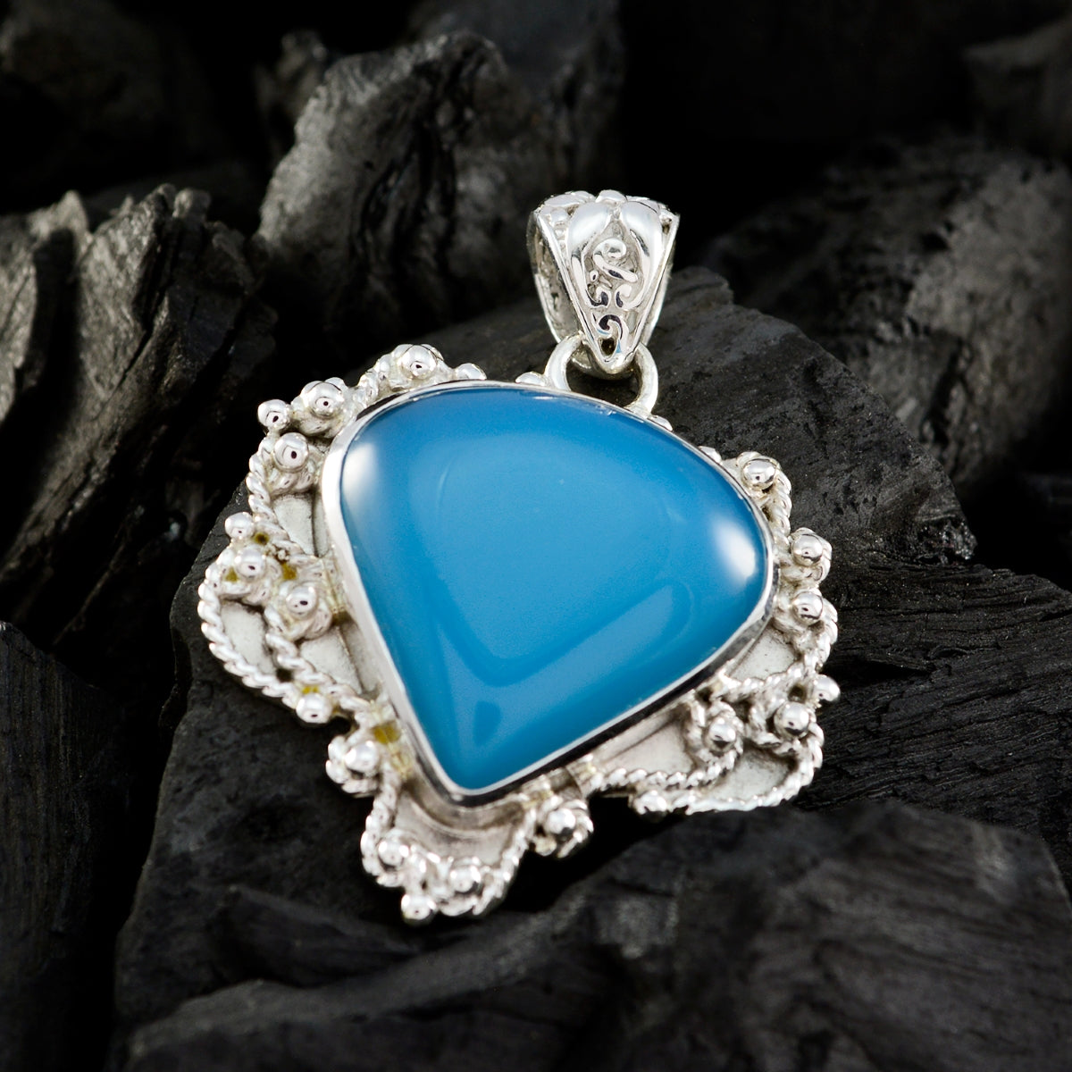 Layla Gemstone Pendant in Stunning Silver Design