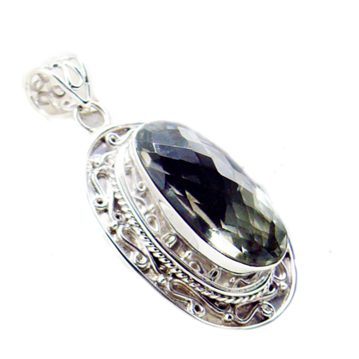 Teresa Light Green Chunky Pendant with Elegant Design