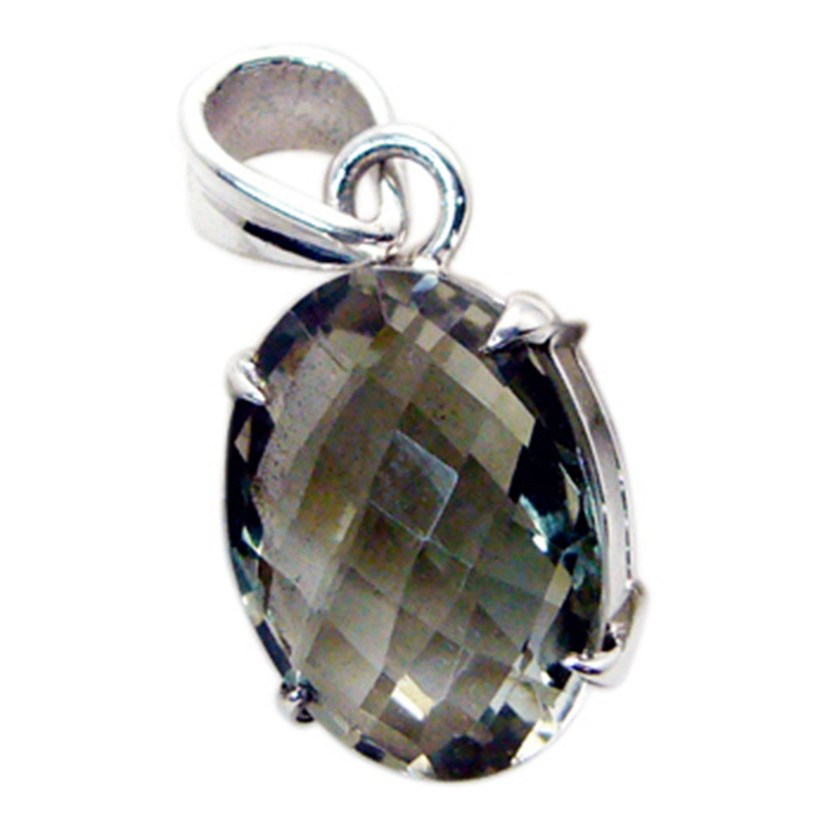 Micaela Light Green Gemstone Pendant for Everyday Elegance Green Amethyst Light Green Light Green