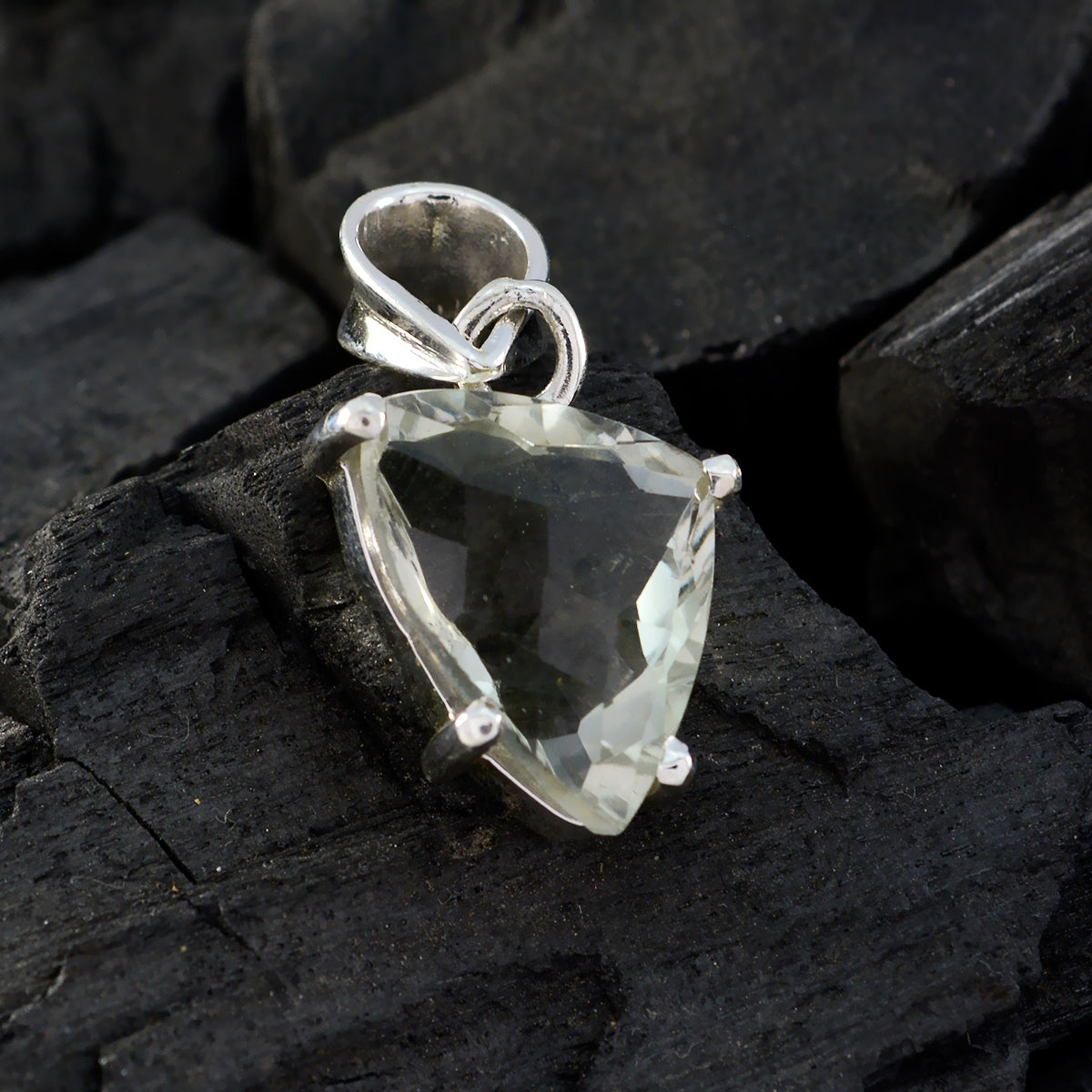 Bella Light Green Gemstone Pendant for Stylish Charm