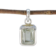 Laura Light Green Trendy Dainty Pendant Green Amethyst Light Green Light Green