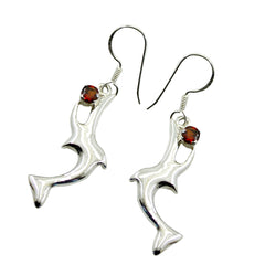 Lili Red Solitaire Earrings for Instant Glam