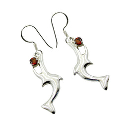 Lili Red Solitaire Earrings for Instant Glam