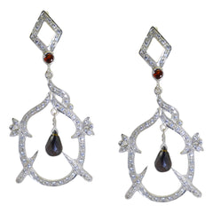 Liyana Red Stud Earrings for Everyday Glam