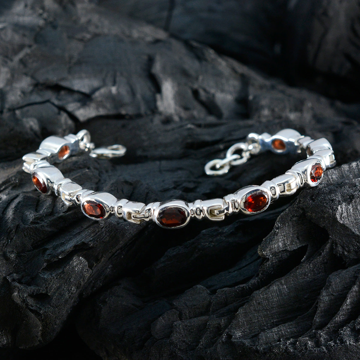 Emilia Minimal Red Tennis Bracelet for Everyday Glam