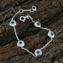 Klara Minimalist Blue Chain Bracelet for Everyday Glam