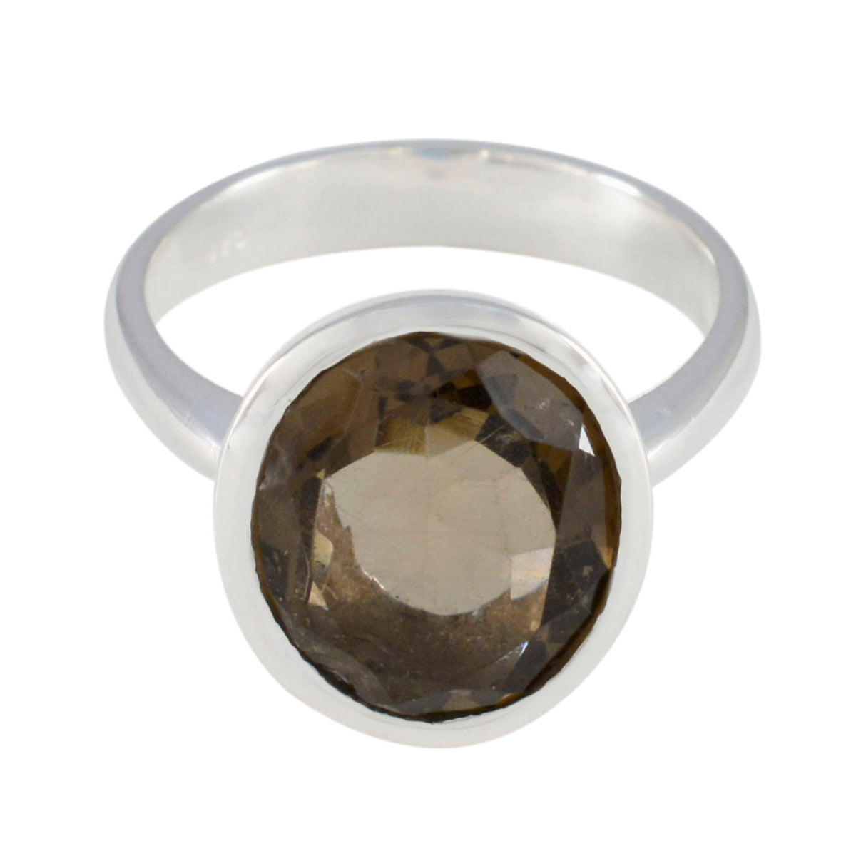 Katharina Modern Brown Solitaire Ring