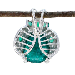 Pauline Modern Featherlight Pendant with Gemstone Accents