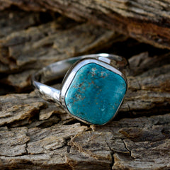 Priya Modern Turquoise Solitaire Ring