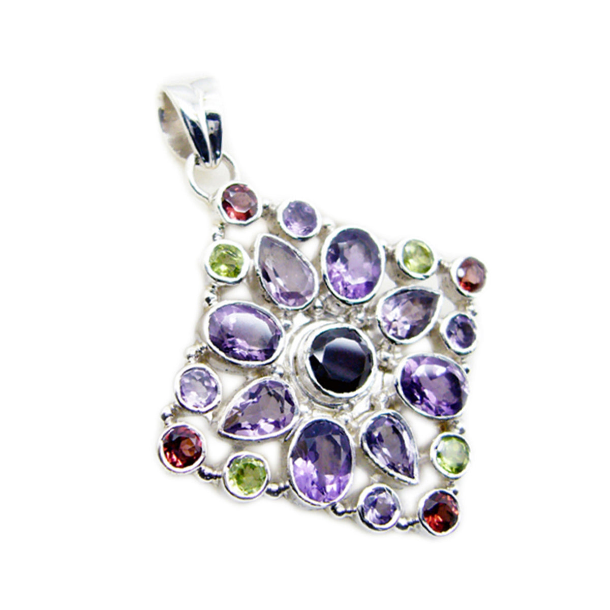Victoria Multicolor Chunky Pendant for Stylish Looks